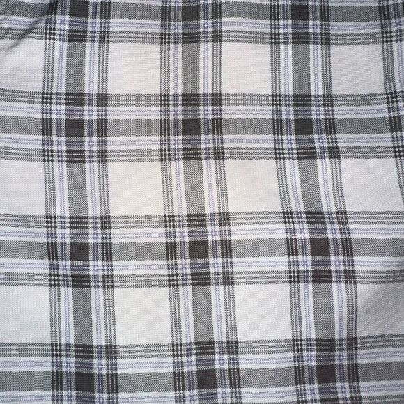 Savane Plaid Flat Front Shorts - Picture 4 of 9